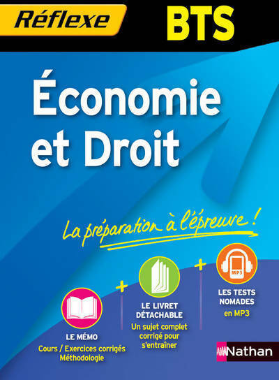 Economie droit BTS - Céline Lefort - Reflexe BTS - Livre