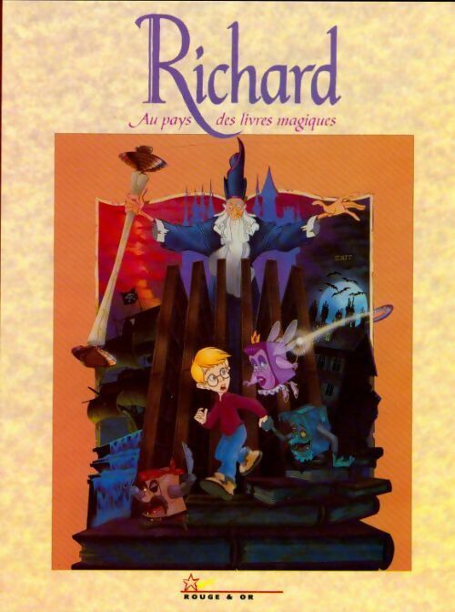 Richard au pays des livres magiques - Collectif - Rouge & Or GF - Livre