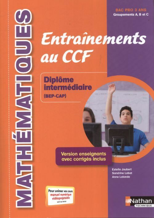 Mathématiques bac pro - Collectif - Nathan Technique - Livre