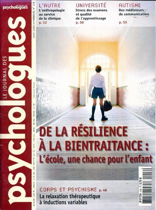 Le journal des psychologues n°216 - Collectif - Le journal des psyschologues - Livre