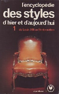 L'encyclopédie des styles Tome I - Inconnu - Service - Livre