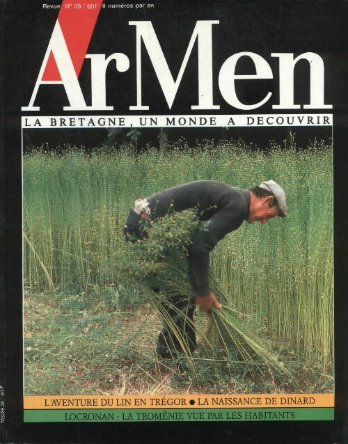 ArMen n°28 : l'aventure du lin en Trégor / la naissance de Dinard / ... - Collectif - ArMen - Livre