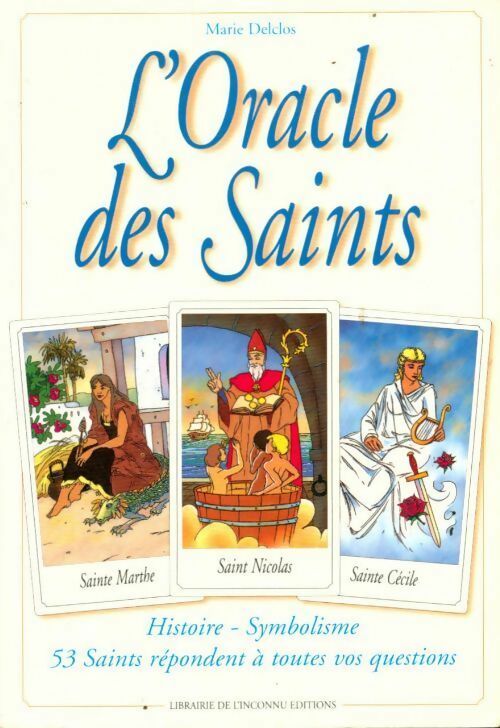 L'oracle des saints - Marie Delclos - Inconnu GF - Livre