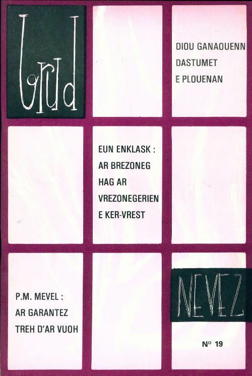 Brud nevez 1978 n°18 - Collectif - Brud nevez - Livre