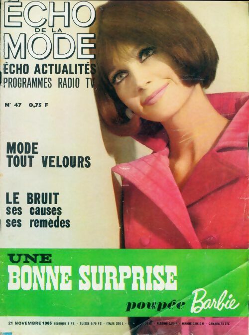 Echo de la mode - éco actualités 1965 n°47 - Collectif - Echo de la mode - écho actualités - Livre