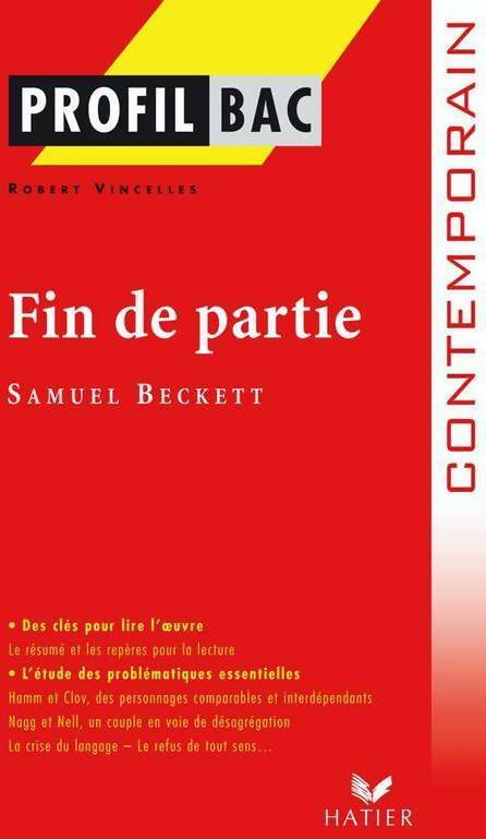 Fin de partie / Acte sans paroles - Samuel Beckett - Profil - Livre