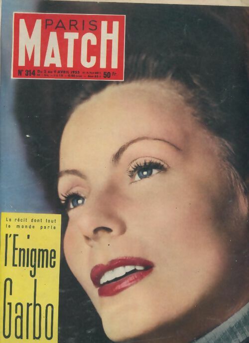 Paris Match n°314 : L'énigme Garbo - Collectif - Paris Match - Livre