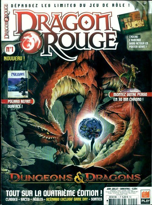 Dragon rouge n°1 - Collectif - Dragon rouge - Livre