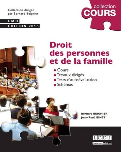 Droit des personnes et de la famille - Bernard Beignier - LgDJ GF - Livre