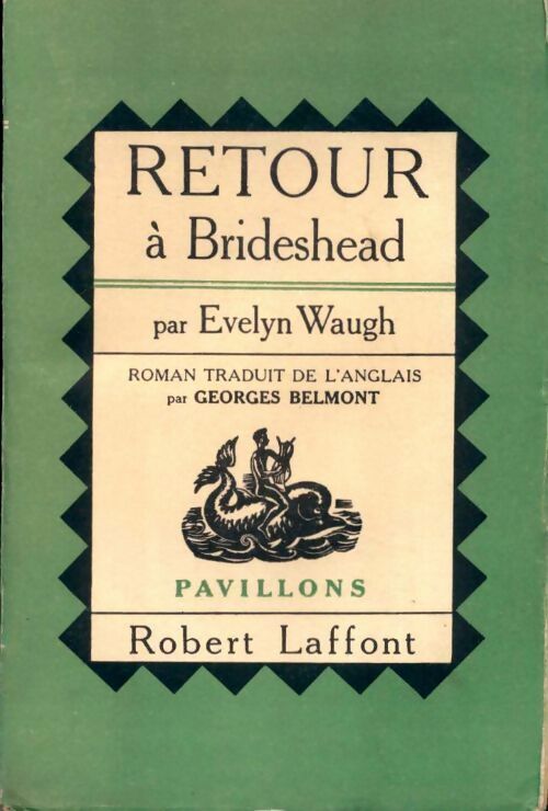 Retour à Brideshead - Evelyn Waugh - Pavillons - Livre