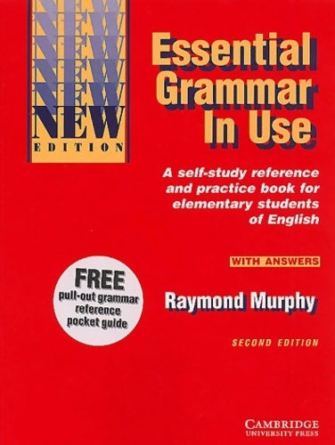 Essential grammar in use. A self-study reference and practice book for elementary students of English - Raymond Murphy - Cambridge GF - Livre