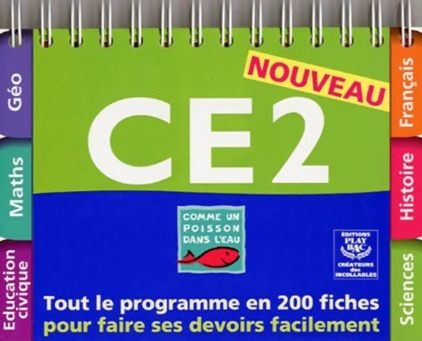 Comme un poisson dans l'eau : CE2 - Collectif - Play Bac poches divers - Livre