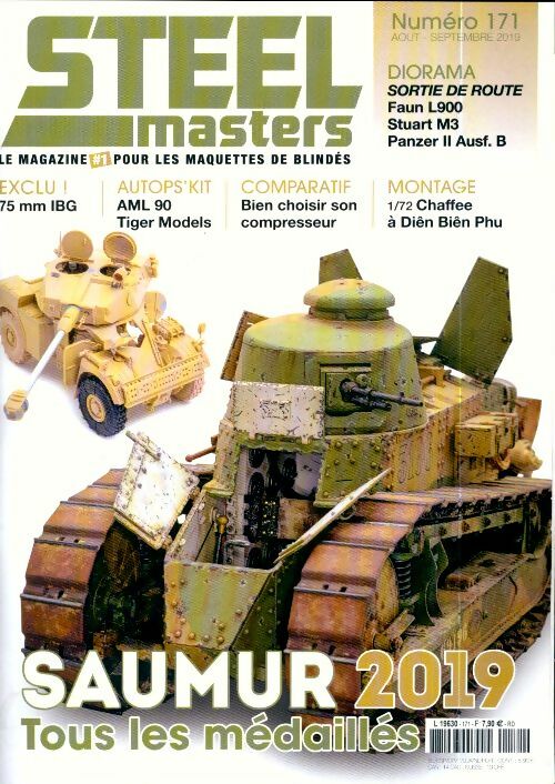 Steel masters n°171 : Saumur 2019 - Collectif - Steel masters - Livre