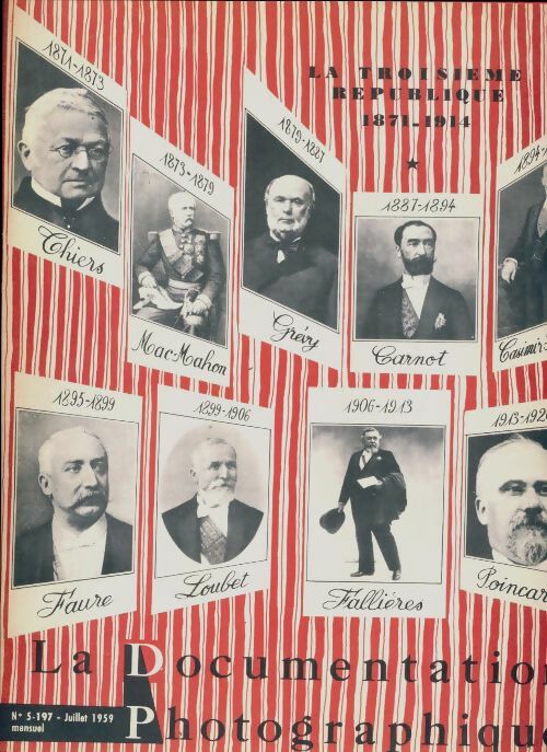 La documentation photographique n°5197 : La Troisième République 1871-1914 - Collectif - La documentation photographique - Livre
