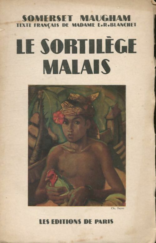Le sortilège malais - Somerset Maugham - Editions de Paris poches divers - Livre
