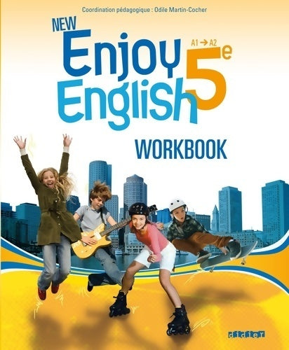 New enjoy English 5e. Workbook - Elodie Vialleton - Didier GF - Livre