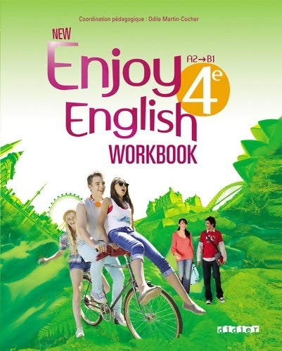 New enjoy English 4e. Workbook - Odile Martin-Cocher - Didier GF - Livre