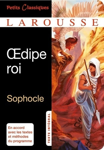 Oedipe roi - Sophocle - Petits Classiques Larousse - Livre