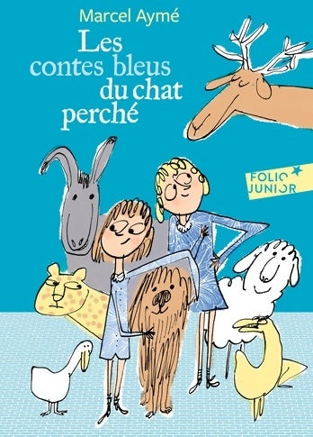 Les contes bleus du chat perché - Marcel Aymé - Folio Junior - Livre