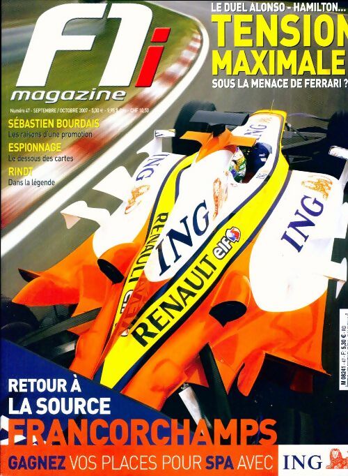 F1i magazine n°47 : Tension maximale ! - Collectif - F1i magazine - Livre