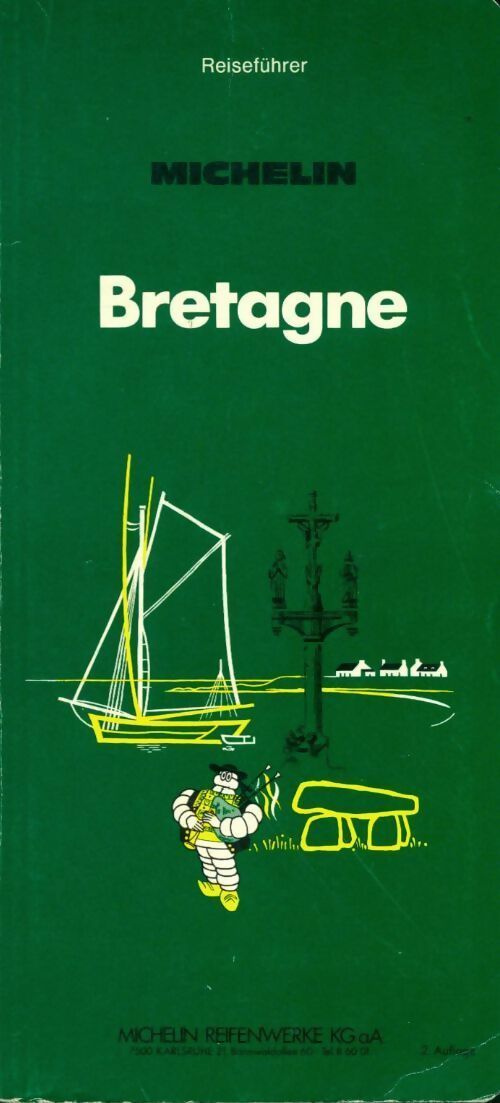 Bretagne 1986 - Collectif - Le Guide vert - Livre