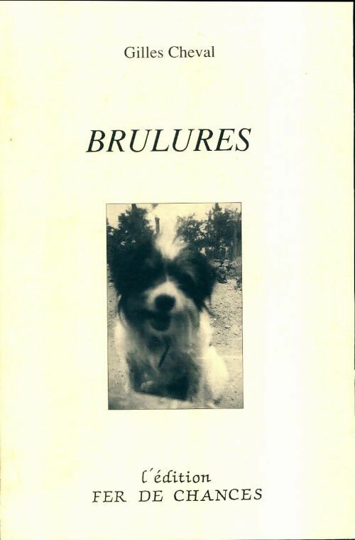 Brûlures - Gilles Cheval - Fer de chances - Livre