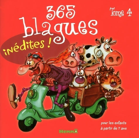 365 blagues Tome IV - Fabrice Lelarge - Hemma GF - Livre