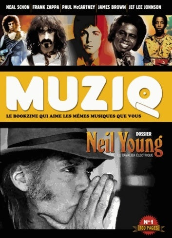 Muziq n°1 : Neil Young - Collectif - Muziq - Livre