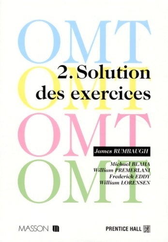 OMT Tome II : Solution des exercices - James Rumbaugh - Masson GF - Livre