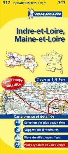 Indre-et-Loire, Maine-et-Loire - Collectif - Carte départements - Livre