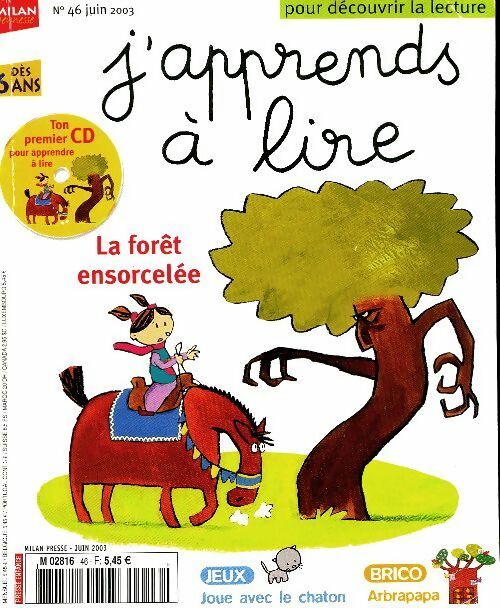 J'apprends à lire n°46 : La forêt ensorcelé - Collectif - J'apprends à lire - Livre