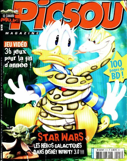 Picsou magazine n°513 : Star wars - Disney - Picsou magazine - Livre