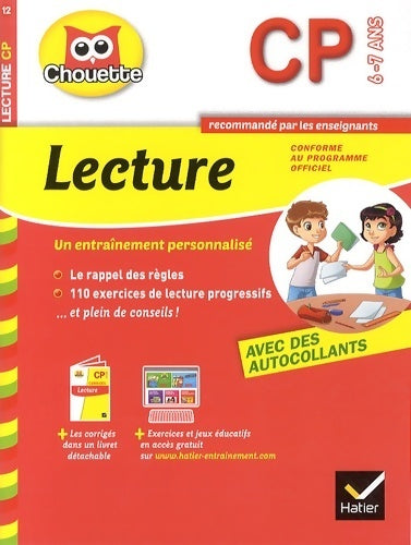 Lecture CP - Albert Cohen - Chouette - Livre
