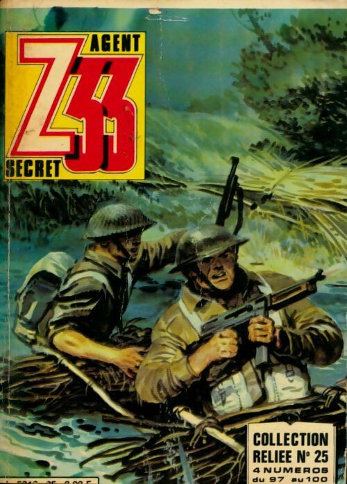 Agent secret Z33 relié n°25 - Collectif - Agent secret Z33 - Livre