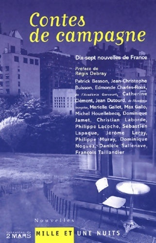 Contes de campagne - Collectif - Mille et une nuits GF - Livre