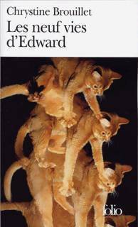 Les neuf vies d'Edward - Chrystine Brouillet - Folio - Livre