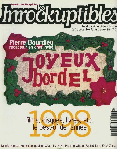 Les inRockuptibles n°178 : Joyeux Bordel - Collectif - Les inRockuptibles - Livre