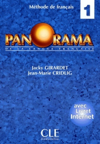 Panorama 1. Langue française - Collectif - Clé international GF - Livre