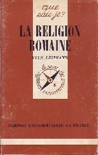 La religion romaine - Yves Lehmann - Que sais-je - Livre