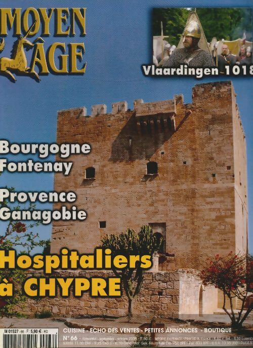 Moyen Age n°66 : Hospitaliers à Chypre - Collectif - Moyen Age - Livre