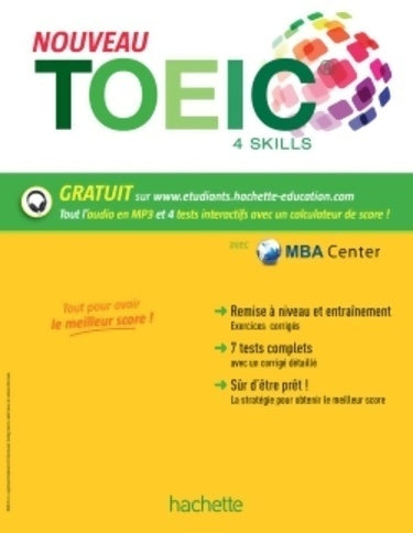 Nouveau TOEIC - Hubert Silly - Hachette Education GF - Livre