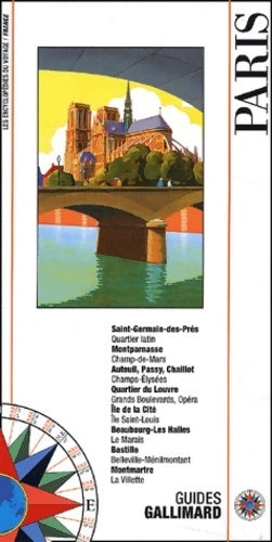 Paris (ancienne édition) - Guides Gallimard - Guides Gallimard - Livre