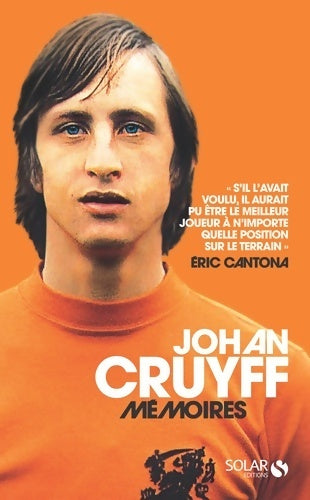 Mémoires - Johan Cruyff - Solar GF - Livre