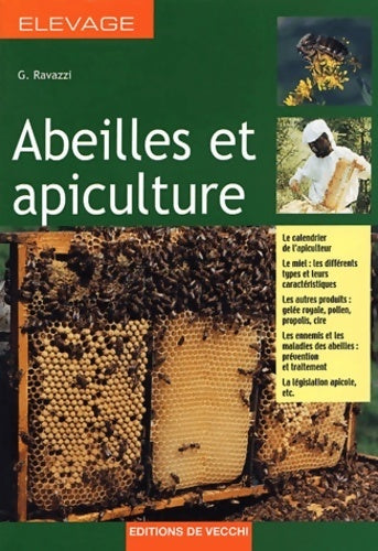 Abeilles et apiculture - G. Ravazzi - Elevage - Livre