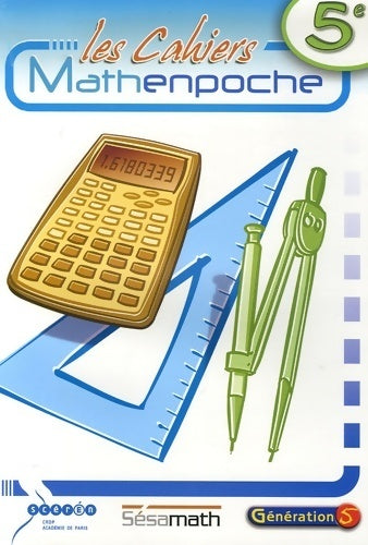 Les cahiers mathenpoche 5e - Collectif - Les cahiers mathenpoche - Livre