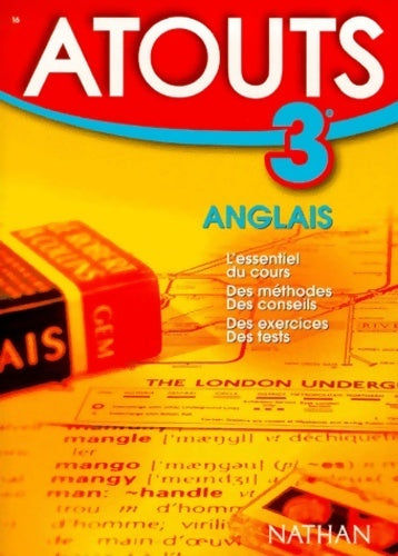 Atouts 3e anglais - Michael Lawson - Atouts - Livre