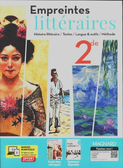 Empreintes littéraires Seconde - Collectif - Magnard GF - Livre