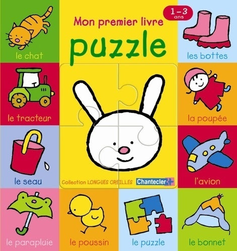 Mon premier livre puzzle (2-4 ans ) - Anita Engelen - Longues Oreilles - Livre