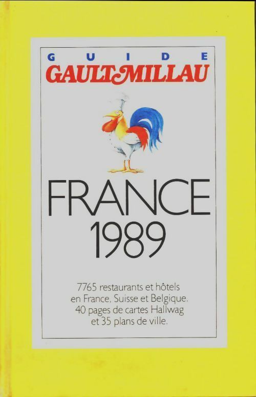 Guide Gault Millau France 1989 - Gault&Millau - Gault & Millau GF - Livre