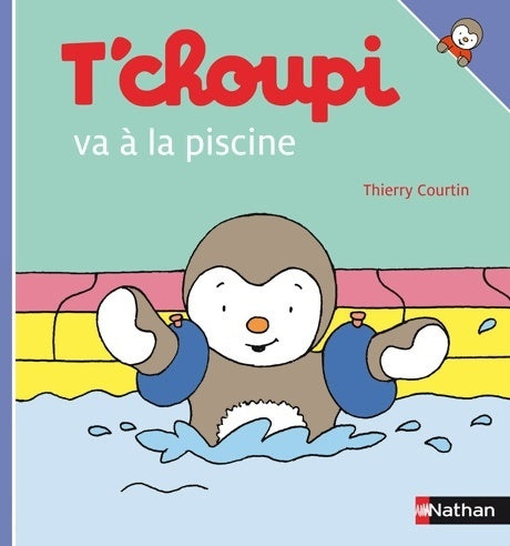 T'choupi va à la piscine - Thierry Courtin - T'choupi - Livre